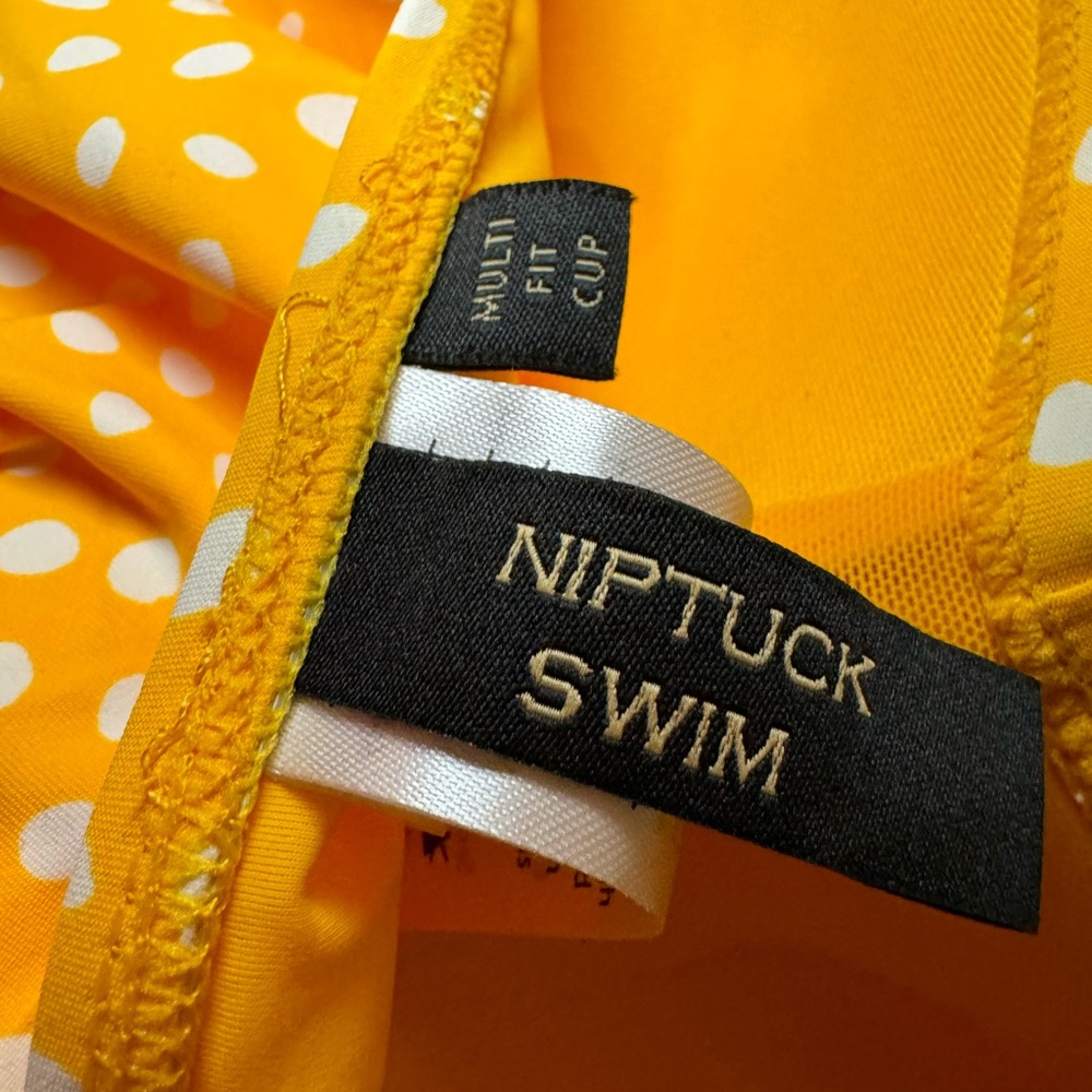 NWT Nip Tuck Swim Marigold One Piece Swimsuit Tummy Control Vacation Resort - Picture 6 of 7